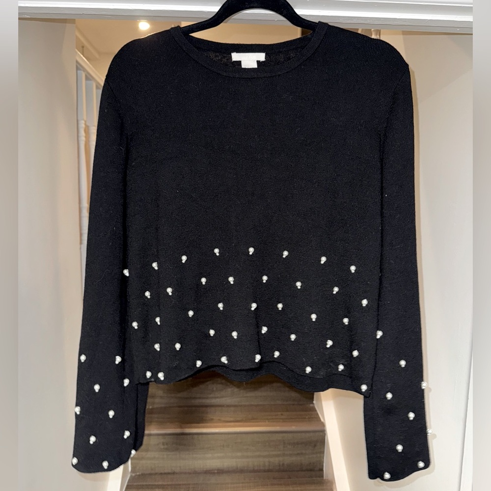 H&M Pearl Sweater